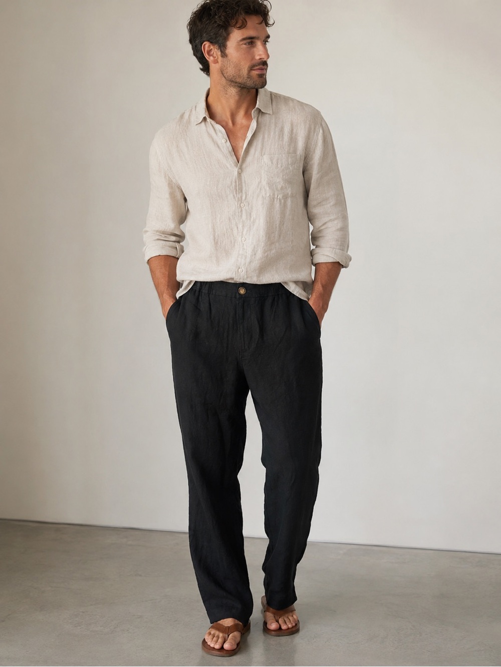 18. 14th & Union • NWT  Black Linen Blend Pants